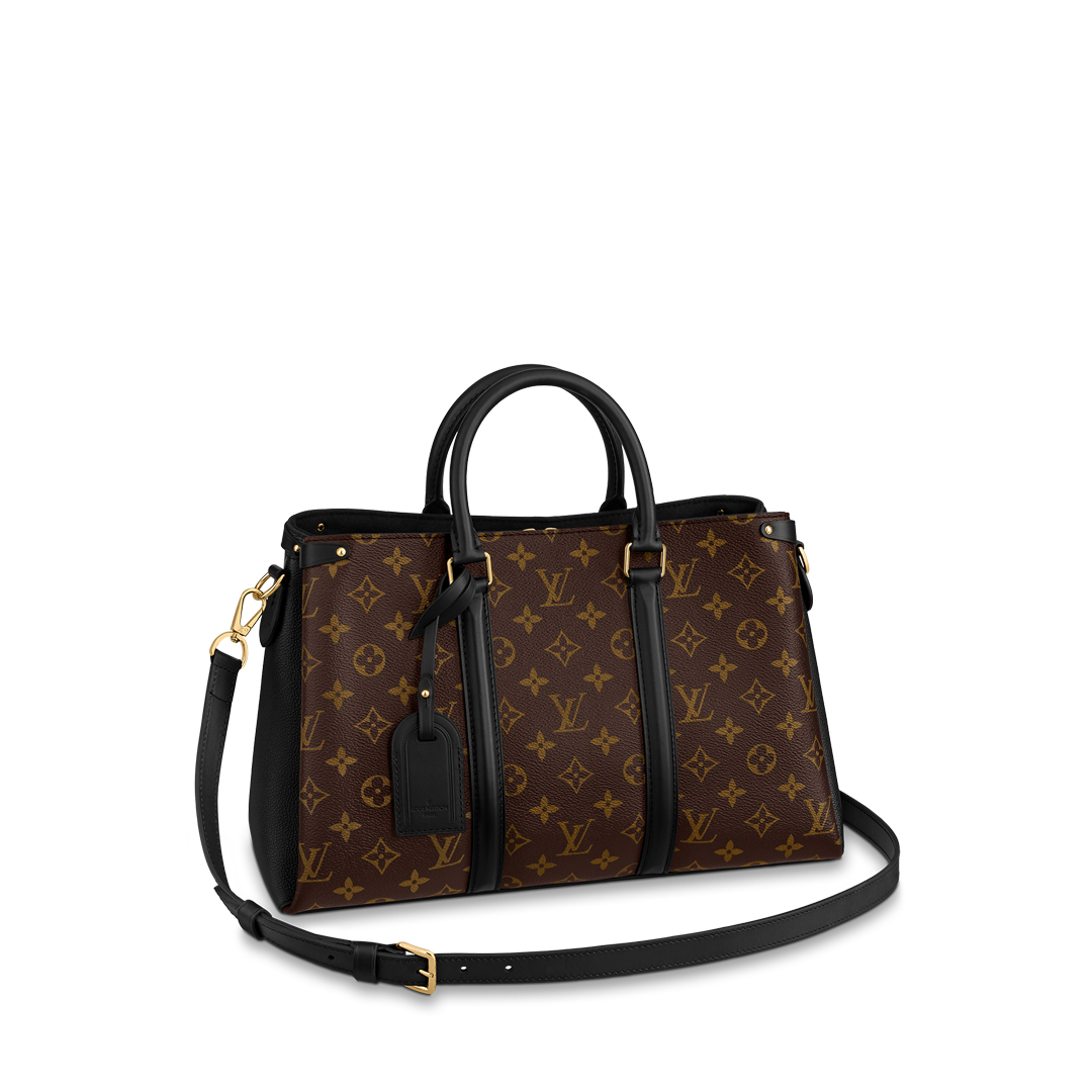 Louis Vuitton SOUFFLOT MM Handbag Monogram M44817